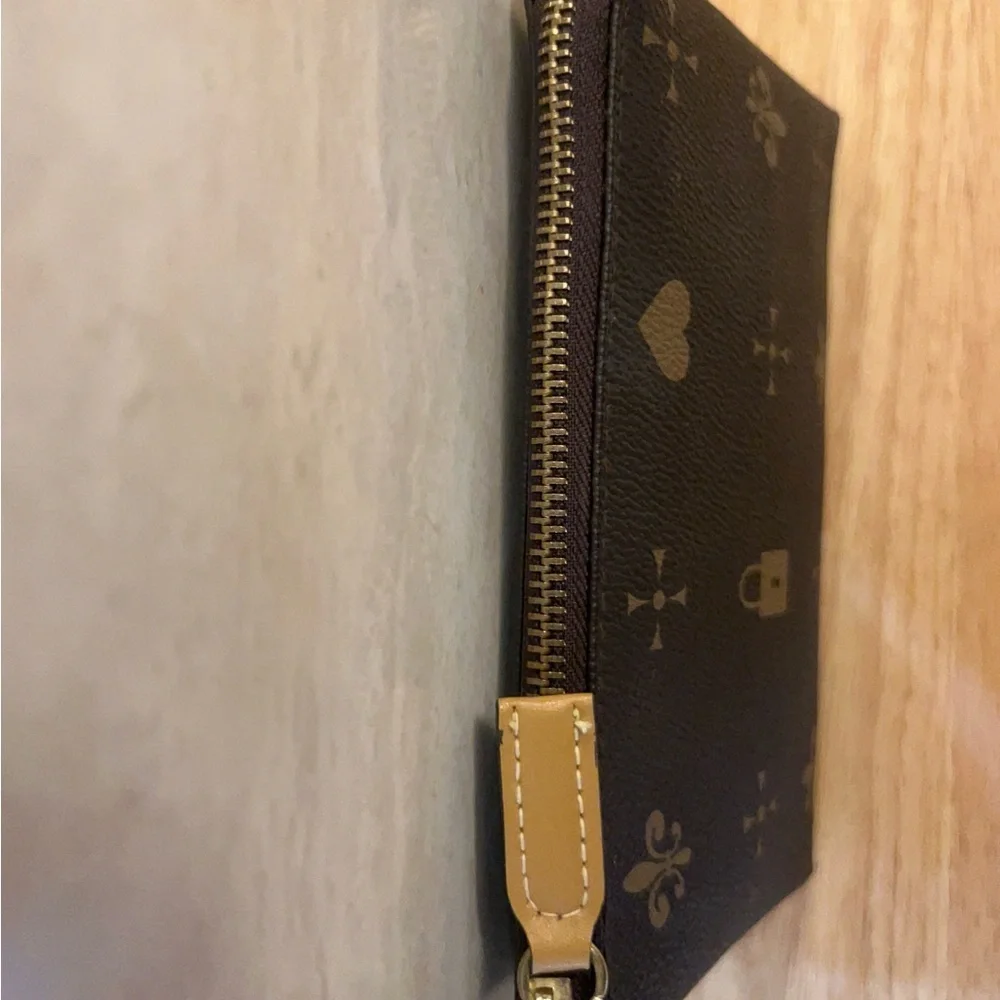 L. V. Like Cosmetic Bag Brown Monogram Pouch
